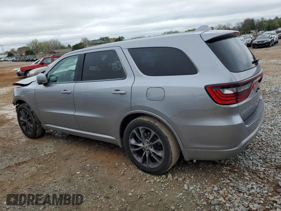 2020 Dodge Durango GT Plus с VIN 1C4RDHDG4LC259076, выставлен на аукционе Copart как лот 50898545 с пробегом 133 980 миль миль и Списание • Salvage title. История ставок и продаж доступна на DreamBid. Изображение 2.