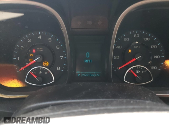 2013 Chevrolet Malibu LS with VIN 1G11B5SA5DF268541, listed as a Copart auction lot 52396795 with 192,619 mi miles and Clean Title. Bid and sale history available at DreamBid. Image 9.