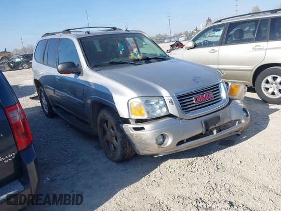 2005 GMC Envoy SLE with VIN 1GKDT13S952256293, listed as a IAAI auction lot 42048366 with 225,753 mi miles and . Bid and sale history available at DreamBid. Image 1.