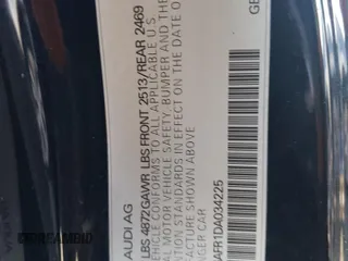 2013 Audi S5 Premium Plus with VIN WAUGGAFR1DA034225, listed as a Copart auction lot 70420854 with 86,717 mi miles and Salvage Title. Bid and sale history available at carsss.com. Image 12.