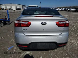 2013 Kia Rio LX with VIN KNADM4A30D6152074, listed as a Copart auction lot 50878555 with 152,559 mi miles and Salvage Title. Bid and sale history available at carsss.com. Image 6.