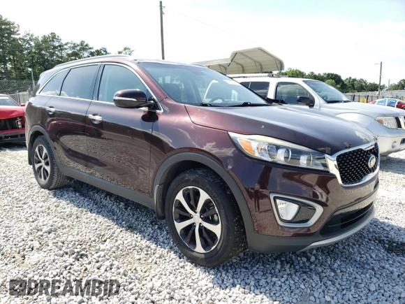 2016 Kia Sorento EX z VIN 5XYPH4A16GG032817, wystawiony jako Copart lot #61597135 z przebiegiem 90 911 mil mil oraz Szkoda całkowita • Salvage title. Historia ofert i sprzedaży dostępna na DreamBid. Obrazek 4.