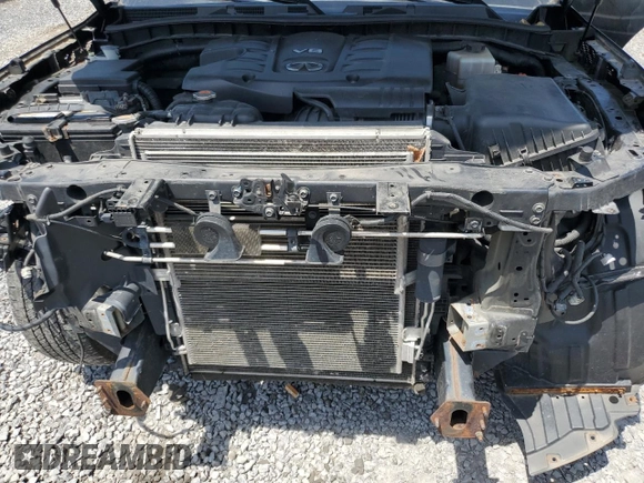 2014 Infiniti QX80 with VIN JN8AZ2NE6E9064366, listed as a Copart auction lot 62819525 with 137,817 mi miles and Salvage title. Bid and sale history available at DreamBid. Image 12.