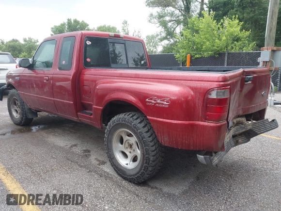 2001 Ford Ranger XL Fleet with VIN 1FTZR15E71PB12567, listed as a IAAI auction lot 42549025 with 123,575 mi miles and . Bid and sale history available at DreamBid. Image 3.