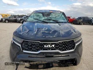 2023 Kia Sorento LX with VIN 5XYRGDLC7PG166830, listed as a Copart auction lot 43582395 with 55,717 mi miles and Salvage Title. Bid and sale history available at carsss.com. Image 5.