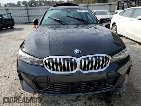 2024 BMW 3 Series 330i xDrive with VIN 3MW89FF01R8E65583, listed as a Copart auction lot 48763635 with 17,279 mi miles and Clean Title. Bid and sale history available at carsss.com. Image 5.