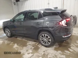2020 GMC Terrain SLT with VIN 3GKALVEX0LL131679, listed as a Copart auction lot 53706415 with 105,057 mi miles and Salvage Title. Bid and sale history available at carsss.com. Image 2.