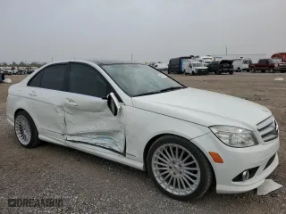 2009 Mercedes-Benz C-Class 3.0L Sport with VIN WDDGF54X89R057482, listed as a Copart auction lot 49086165 with 52,893 mi miles and Salvage Title. Bid and sale history available at carsss.com. Image 4.