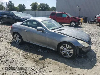 2009 Mercedes-Benz SLK-Class 3.5L with VIN WDBWK58F79F191533, listed as a Copart auction lot 68678724 with 70,418 mi miles and Salvage Title. Bid and sale history available at carsss.com. Image 4.