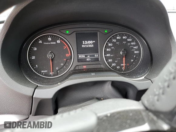 2019 Audi A3 Sedan Premium with VIN WAUBEGFF8K1018061, listed as a Copart auction lot 51343835 with 80,284 mi miles and Clean Title. Bid and sale history available at carsss.com. Image 9.