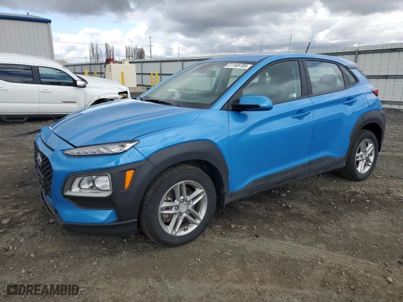 2020 Hyundai Kona SE with VIN KM8K1CAA1LU493520, listed as a Copart auction lot 51168735 with 19,162 mi miles and Salvage Title. Bid and sale history available at carsss.com. Image 1.