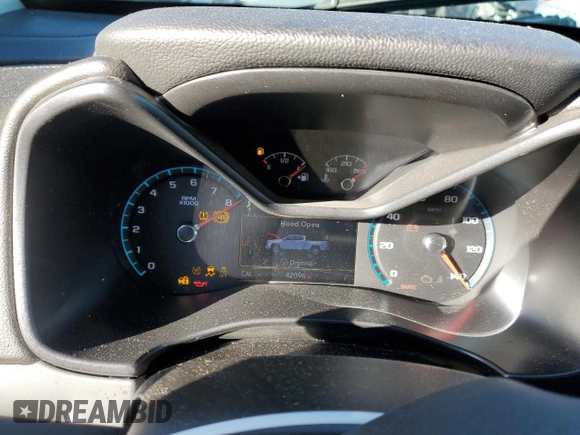 2019 GMC Canyon 4WD SLE with VIN 1GTG6CEN0K1266330, listed as a Copart auction lot 87117014 with 42,096 mi miles and Salvage Title. Bid and sale history available at carsss.com. Image 9.