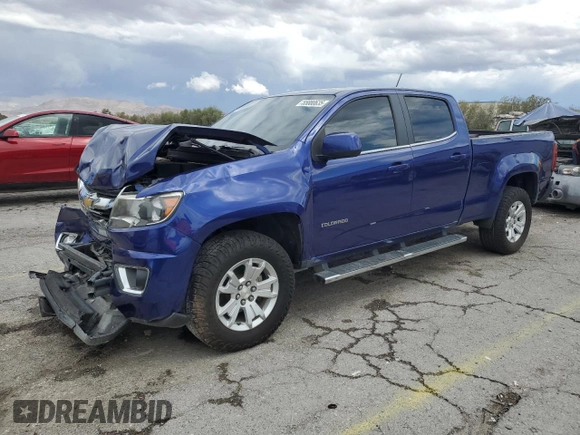 2016 Chevrolet Colorado 2WD LT with VIN 1GCGSCE34G1199099, listed as a Copart auction lot 55880635 with 79,512 mi miles and Salvage title. Bid and sale history available at DreamBid. Image 1.