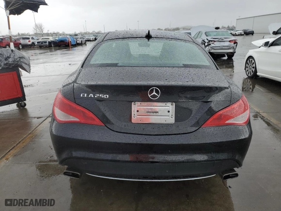 2016 Mercedes-Benz CLA with VIN WDDSJ4EBXGN339732, listed as a Copart auction lot 49112685 with 137,775 mi miles and Salvage Title. Bid and sale history available at carsss.com. Image 6.