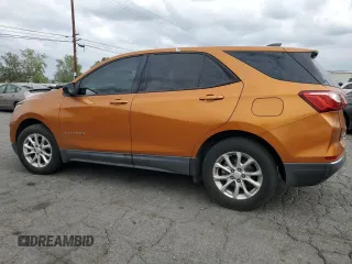 2018 Chevrolet Equinox LS with VIN 2GNAXHEV2J6118716, listed as a Copart auction lot 53516395 with 60,050 mi miles and Salvage Title. Bid and sale history available at DreamBid. Image 2.