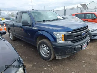 2019 Ford F-150 XL z VIN 1FTEX1CB5KKD34309, wystawiony jako IAAI lot #41946256 z przebiegiem 99 648 mil mil oraz . Historia ofert i sprzedaży dostępna na DreamBid. Obrazek 1.