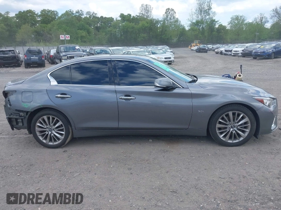 2019 Infiniti Q50 Luxe с VIN JN1EV7AR2KM559657, выставлен на аукционе IAAI как лот 42187319 с пробегом 88 583 миль миль и . История ставок и продаж доступна на DreamBid. Изображение 13.