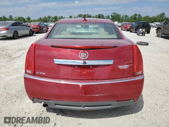 2012 Cadillac CTS Luxury with VIN 1G6DE5E56C0135964, listed as a Copart auction lot 53089505 with 114,258 mi miles and Salvage title. Bid and sale history available at DreamBid. Image 6.