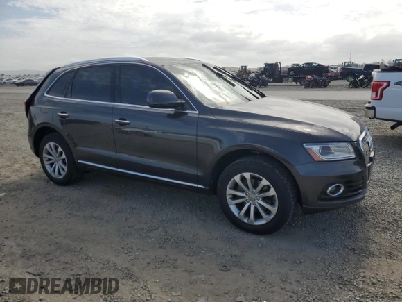 2016 Audi Q5 Premium with VIN WA1C2AFP1GA113360, listed as a Copart auction lot 56356715 with 109,171 mi miles and Salvage title. Bid and sale history available at DreamBid. Image 4.