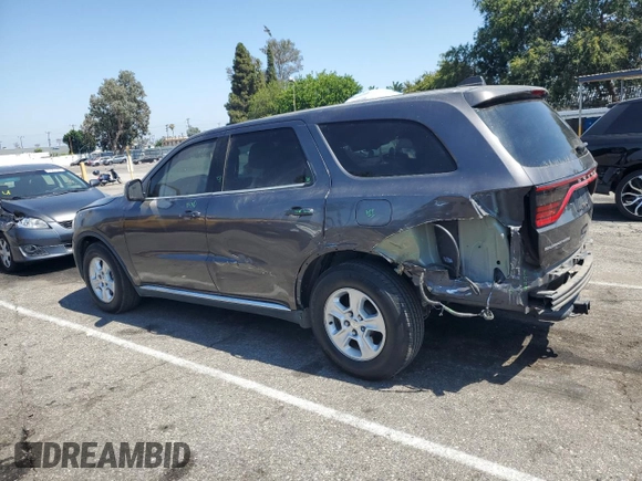 2017 Dodge Durango SXT with VIN 1C4RDHAG1HC847819, listed as a Copart auction lot 62944245 with 110,215 mi miles and Salvage title. Bid and sale history available at DreamBid. Image 2.