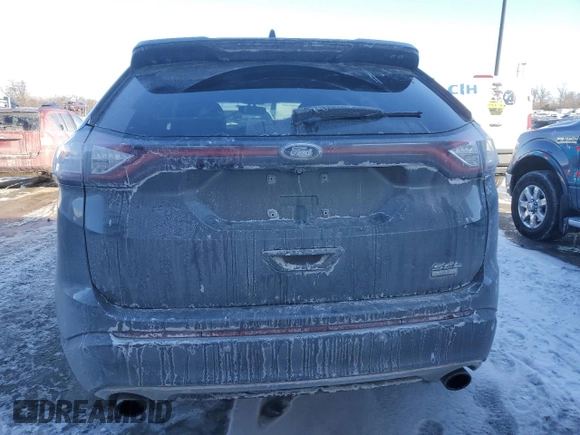 2018 Ford Edge SEL with VIN 2FMPK3J96JBB80684, listed as a Copart auction lot 45902845 with 68,853 mi miles and Salvage Title. Bid and sale history available at carsss.com. Image 6.