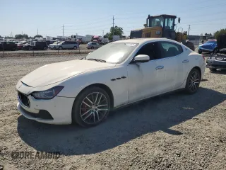 2017 Maserati Ghibli с VIN ZAM57RSS6H1221530, выставлен на аукционе Copart как лот 63999045 с пробегом 181 770 миль миль и Чистый • Clean title. История ставок и продаж доступна на DreamBid. Изображение 1.