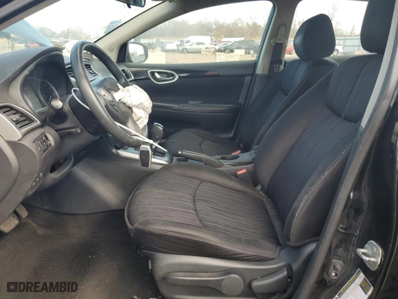 2018 Nissan Sentra SV with VIN 3N1AB7AP8JY242046, listed as a Copart auction lot 50616505 with 141,048 mi miles and Salvage Title. Bid and sale history available at carsss.com. Image 7.