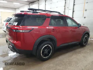 2023 Nissan Pathfinder Rock Creek with VIN 5N1DR3BD7PC231197, listed as a Copart auction lot 51751205 with 71,366 mi miles and Salvage title. Bid and sale history available at DreamBid. Image 3.