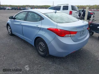 2012 Hyundai Elantra GLS with VIN KMHDH4AEXCU470914, listed as a IAAI auction lot 42016849 with 202,272 mi miles. Bid and sale history available at carsss.com. Image 3.