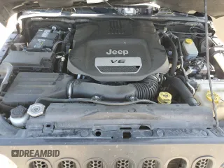 2018 Jeep Wrangler JK Unlimited Sahara with VIN 1C4BJWEGXJL936304, listed as a Copart auction lot 74072544 with 95,333 mi miles and Salvage Title. Bid and sale history available at carsss.com. Image 13.