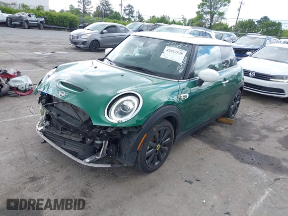 2021 MINI Hardtop Cooper SE with VIN WMWXP3C06M2N26986, listed as a IAAI auction lot 42023528 with 39,068 mi miles and . Bid and sale history available at DreamBid. Image 19.
