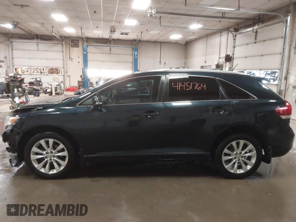 2013 Toyota Venza LE with VIN 4T3BA3BB0DU035306, listed as a IAAI auction lot 41451764 with 143,780 mi miles and . Bid and sale history available at carsss.com. Image 14.