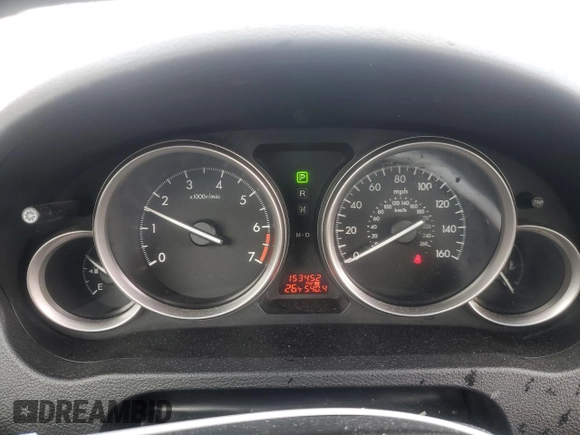 2012 Mazda 6 i Touring with VIN 1YVHZ8DH2C5M14891, listed as a Copart auction lot 43324085 with 153,452 mi miles and Clean Title. Bid and sale history available at DreamBid. Image 9.