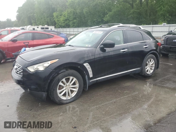 2010 Infiniti FX with VIN JN8AS1MW4AM857178, listed as a Copart auction lot 56911515 with Not provided miles and Clean title. Bid and sale history available at DreamBid. Image 1.