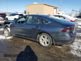 2023 Honda Accord Sedan LX with VIN 1HGCY1F21PA029145, listed as a Copart auction lot 45040155 with 37,713 mi miles and Salvage Title. Bid and sale history available at carsss.com. Image 2.