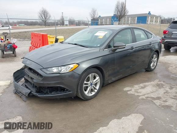 2018 Ford Fusion SE with VIN 3FA6P0H74JR125727, listed as a IAAI auction lot 41661939 with 100,446 mi miles. Bid and sale history available at carsss.com. Image 20.