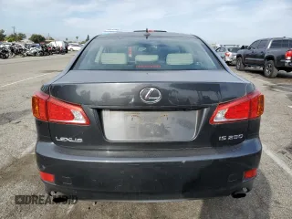 2009 Lexus IS 250 with VIN JTHBK262095090109, listed as a Copart auction lot 51097455 with 94,682 mi miles and Clean Title. Bid and sale history available at DreamBid. Image 6.