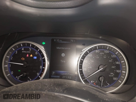 2015 Infiniti Q50 with VIN JN1BV7AP0FM347685, listed as a IAAI auction lot 42690285 with 126,957 mi miles and . Bid and sale history available at DreamBid. Image 15.