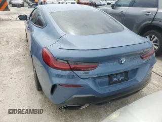 2020 BMW 8 Series M850i xDrive with VIN WBABC4C06LCE05155, listed as a Copart auction lot 76244144 with 13,463 mi miles and Non Repairable. Bid and sale history available at carsss.com. Image 6.