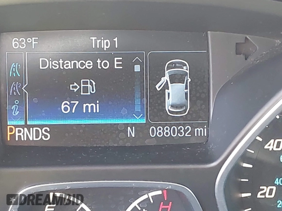 2016 Ford Escape Titanium with VIN 1FMCU0JX6GUC37684, listed as a IAAI auction lot 41829191 with 88,032 mi miles. Bid and sale history available at carsss.com. Image 15.