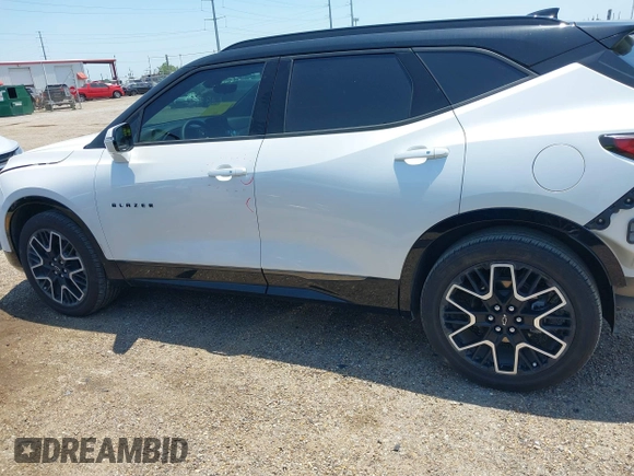 2024 Chevrolet Blazer RS with VIN 3GNKBERS5RS180321, listed as a IAAI auction lot 42259552 with 21,356 mi miles and . Bid and sale history available at DreamBid. Image 15.