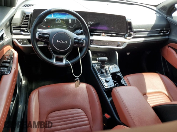 2023 Kia Sportage SX-Prestige with VIN 5XYK53AF5PG036642, listed as a Copart auction lot 59383745 with 40,781 mi miles and Salvage title. Bid and sale history available at DreamBid. Image 8.