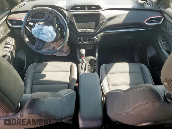 2021 Chevrolet TrailBlazer RS with VIN KL79MTSLXMB150581, listed as a Copart auction lot 54243785 with 42,459 mi miles and Salvage Title. Bid and sale history available at DreamBid. Image 8.