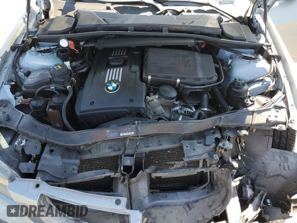 2008 BMW 3 Series 335xi with VIN WBAVD53538A252648, listed as a Copart auction lot 63469105 with 191,576 mi miles and Salvage title. Bid and sale history available at DreamBid. Image 11.