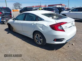 2016 Honda Civic Sedan LX with VIN 19XFC2F54GE018440, listed as a IAAI auction lot 41842654 with 99,315 mi miles. Bid and sale history available at carsss.com. Image 3.