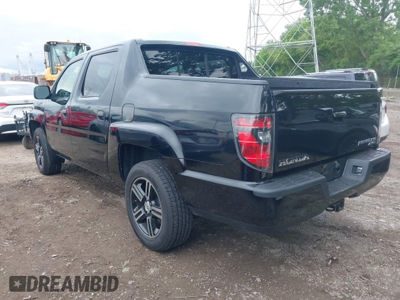 2013 Honda Ridgeline Sport with VIN 5FPYK1F73DB016232, listed as a IAAI auction lot 42330362 with 214,668 mi miles and . Bid and sale history available at DreamBid. Image 3.