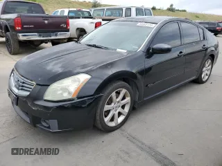 2008 Nissan Maxima 3.5 SE with VIN 1N4BA41E08C832736, listed as a Copart auction lot 59665124 with 168,141 mi miles and Non Repairable. Bid and sale history available at carsss.com. Image 1.