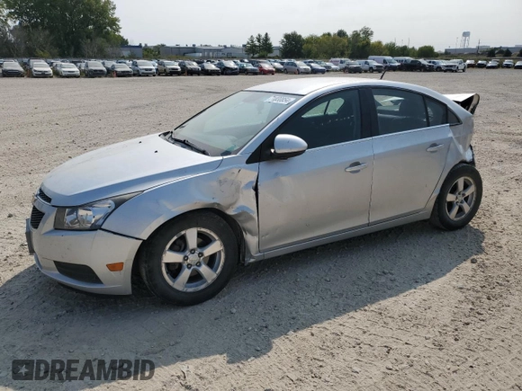 2014 Chevrolet Cruze 1LT with VIN 1G1PC5SB7E7344062, listed as a Copart auction lot 71030854 with 155,993 mi miles and Salvage Title. Bid and sale history available at carsss.com. Image 1.