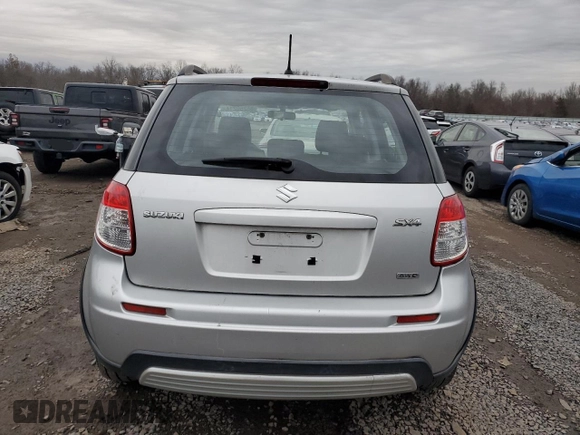 2007 Suzuki SX4 with VIN JS2YB413175101869, listed as a Copart auction lot 85250214 with 145,681 mi miles and Salvage Title. Bid and sale history available at carsss.com. Image 6.