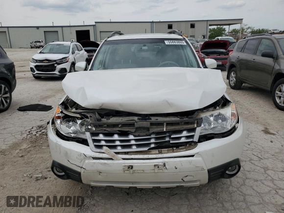 2013 Subaru Forester X Premium with VIN JF2SHADCXDH434706, listed as a Copart auction lot 55883865 with 63,293 mi miles and Salvage title. Bid and sale history available at DreamBid. Image 5.